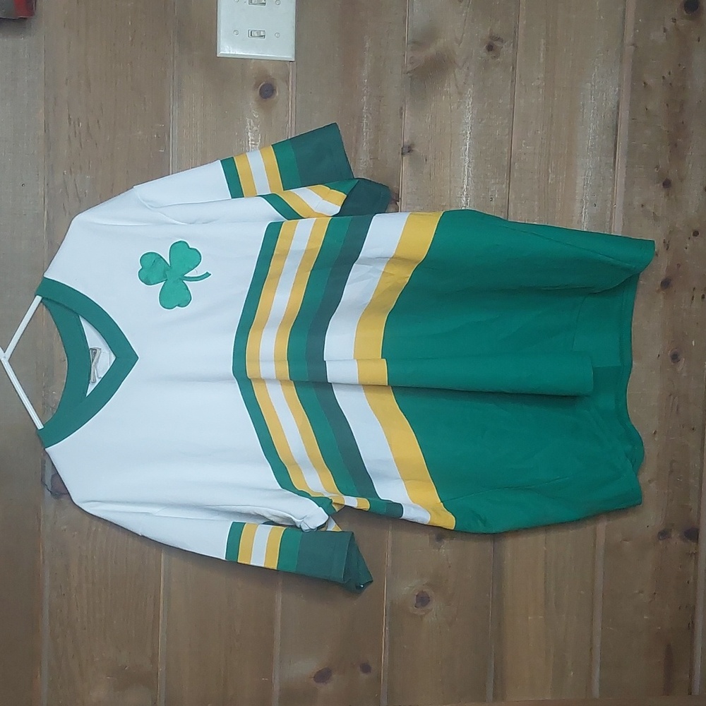 NBA Hardwood Classics Shamrock Celtics Jersey